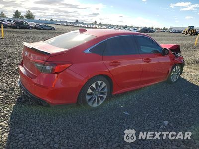 Trzecie zdjęcie samochodu z tyłu: 2022 HONDA CIVIC EX VIN:2HGFE1F73NH326370 - miniatura