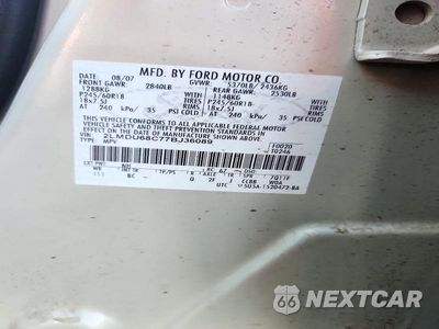 Zdjęcie 14 z 14 samochodu: 2007 LINCOLN MKX VIN:2LMDU68C77BJ36089 - miniatura