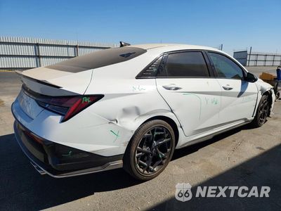 Trzecie zdjęcie samochodu z tyłu: 2025 HYUNDAI ELANTRA N LINE VIN:KMHLR4DF1SU979611 - miniatura