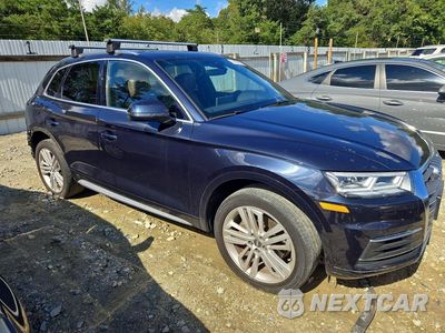 Czwarte zdjęcie samochodu z boku: 2020 AUDI Q5 PREMIUM PLUS VIN:WA1BNAFY9L2102011 - miniatura