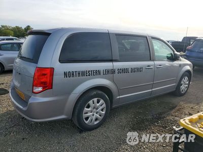 Trzecie zdjęcie samochodu z tyłu: 2014 DODGE GRAND CARAVAN SE VIN:2C4RDGBG0ER400832 - miniatura