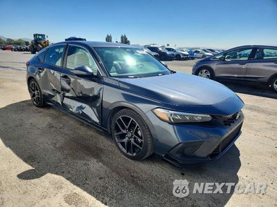 Czwarte zdjęcie samochodu z boku: 2024 HONDA CIVIC SPORT TOURING VIN:19XFL1H87RE025662 - miniatura