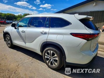 Drugie zdjęcie samochodu z przodu: 2022 TOYOTA HIGHLANDER XLE VIN:5TDGZRBH5NS580930 - miniatura