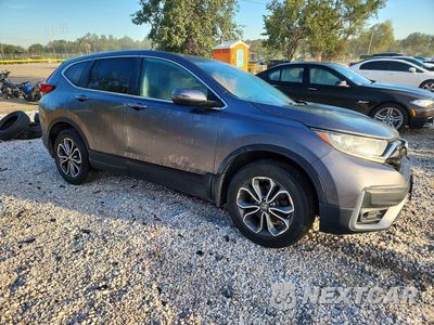 Czwarte zdjęcie samochodu z boku: 2021 HONDA CR-V EX VIN:2HKRW2H52MH641046 - miniatura