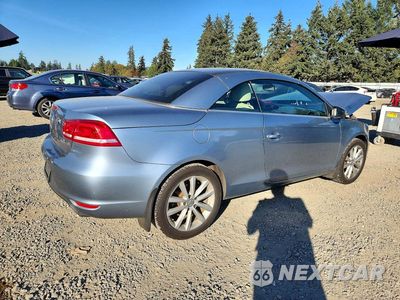 Trzecie zdjęcie samochodu z tyłu: 2013 VOLKSWAGEN EOS KOMFORT VIN:WVWBW8AH7DV006042 - miniatura