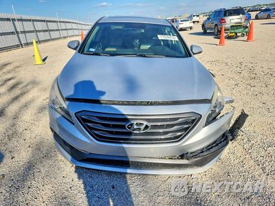 Piąte zdjęcie samochodu w środku: 2017 HYUNDAI SONATA SPORT VIN:5NPE34AF4HH489167 - miniatura