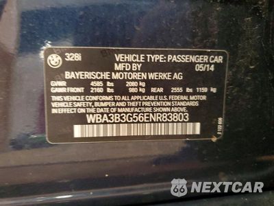 Zdjęcie 12 z 12 samochodu: 2014 BMW 328 XI VIN:WBA3B3G56ENR83803 - miniatura