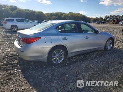 Trzecie zdjęcie samochodu z tyłu: 2017 INFINITI Q50 3.0T SIGNATURE EDITION VIN:JN1EV7AR4HM838777 - miniatura
