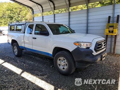 Czwarte zdjęcie samochodu z boku: 2023 TOYOTA TACOMA SR VIN:3TYRX5GN3PT081413 - miniatura