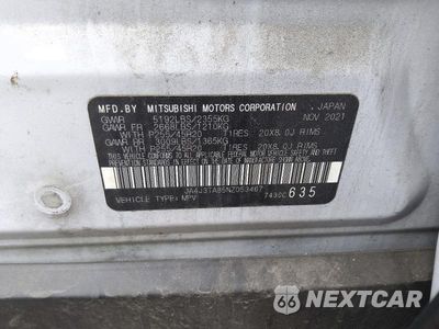 Zdjęcie 13 z 14 samochodu: 2022 MITSUBISHI OUTLANDER ES VIN:JA4J3TA85NZ053467 - miniatura
