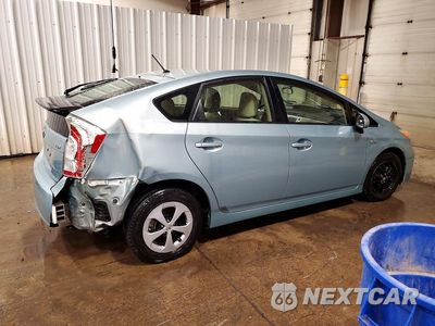 Trzecie zdjęcie samochodu z tyłu: 2014 TOYOTA PRIUS TWO VIN:JTDKN3DUXE1849921 - miniatura
