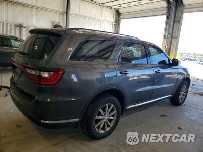 Trzecie zdjęcie samochodu z tyłu: 2017 DODGE DURANGO SXT VIN:1C4RDJAG8HC737406 - miniatura
