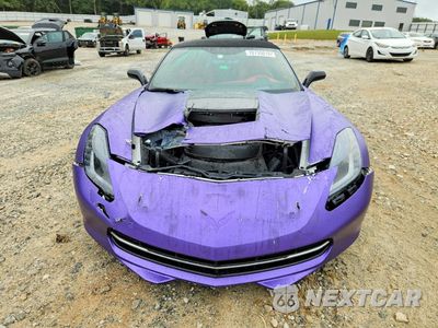 Piąte zdjęcie samochodu w środku: 2014 CHEVROLET CORVETTE STINGRAY Z51 3LT VIN:1G1YM3D79E5120110 - miniatura
