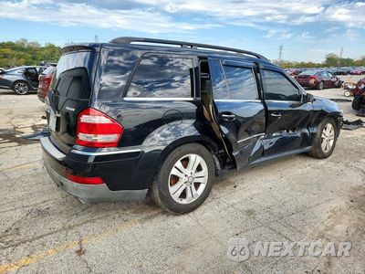 Trzecie zdjęcie samochodu z tyłu: 2009 MERCEDES-BENZ GL 450 4MATIC VIN:4JGBF71E69A462639 - miniatura