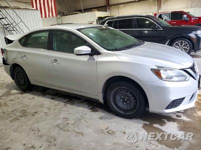 Czwarte zdjęcie samochodu z boku: 2017 NISSAN SENTRA S VIN:3N1AB7AP8HY226875 - miniatura