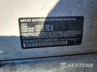 Zdjęcie 12 z 12 samochodu: 2018 BMW 320 XI VIN:WBA8A3C55JA492266 - miniatura
