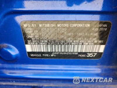 Zdjęcie 13 z 13 samochodu: 2017 MITSUBISHI OUTLANDER SPORT ES VIN:JA4AP3AU9HZ001698 - miniatura