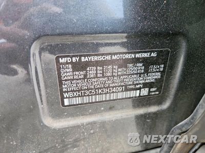 Zdjęcie 14 z 14 samochodu: 2019 BMW X1 XDRIVE28I VIN:WBXHT3C51K3H34091 - miniatura