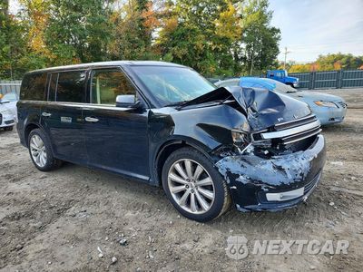 Czwarte zdjęcie samochodu z boku: 2017 FORD FLEX LIMITED VIN:2FMHK6DT9HBA08642 - miniatura