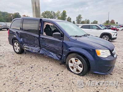 Czwarte zdjęcie samochodu z boku: 2013 DODGE GRAND CARAVAN SE VIN:2C4RDGBG7DR537197 - miniatura