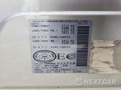 Zdjęcie 13 z 13 samochodu: 2017 INFINITI QX60 BASE VIN:5N1DL0MM9HC522718 - miniatura