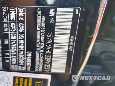 Zdjęcie 13 z 13 samochodu: 2017 MERCEDES-BENZ GLE 43 AMG VIN:4JGDA6EB3HA906494 - miniatura
