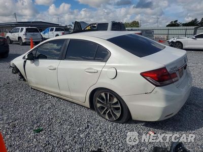 Drugie zdjęcie samochodu z przodu: 2013 HONDA CIVIC EXL VIN:19XFB2F96DE021065 - miniatura