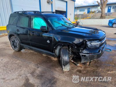 Czwarte zdjęcie samochodu z boku: 2026 FORD BRONCO SPORT OUTER BANKS VIN:3FMCR9CN1TRE01071 - miniatura