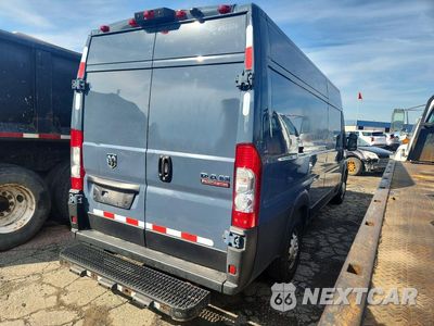Trzecie zdjęcie samochodu z tyłu: 2021 RAM PROMASTER 3500 DELIVERY VAN VIN:3C6MRVJG7ME545102 - miniatura