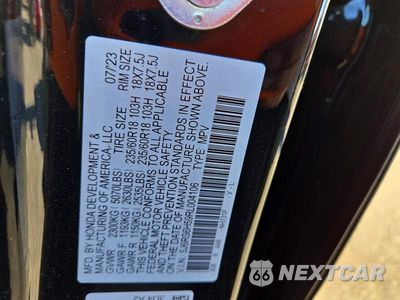 Zdjęcie 13 z 13 samochodu: 2024 HONDA CR-V SPORT VIN:5J6RS6H59RL004106 - miniatura