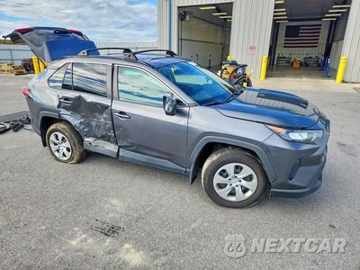 Czwarte zdjęcie samochodu z boku: 2021 TOYOTA RAV4 LE VIN:2T3F1RFV6MC166556 - miniatura