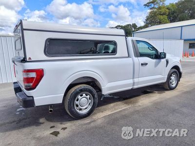 Trzecie zdjęcie samochodu z tyłu: 2021 FORD F150 VIN:1FTMF1CB9MKE69889 - miniatura