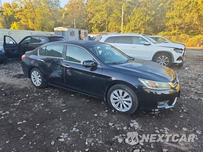 Czwarte zdjęcie samochodu z boku: 2013 HONDA ACCORD EXL VIN:1HGCR2F82DA114367 - miniatura
