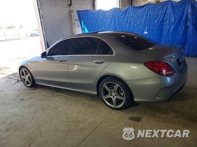 Drugie zdjęcie samochodu z przodu: 2015 MERCEDES-BENZ C 400 4MATIC VIN:55SWF6GB1FU042415 - miniatura