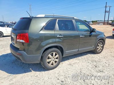 Trzecie zdjęcie samochodu z tyłu: 2012 KIA SORENTO LX VIN:5XYKTDA28CG224381 - miniatura
