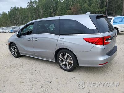 Drugie zdjęcie samochodu z przodu: 2022 HONDA ODYSSEY TOURING VIN:5FNRL6H81NB058056 - miniatura