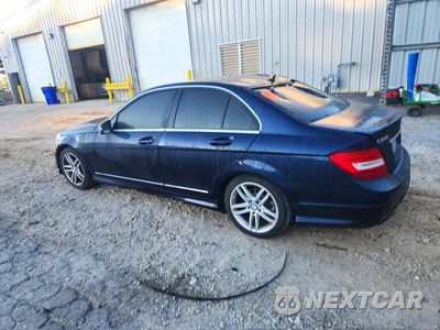 Drugie zdjęcie samochodu z przodu: 2014 MERCEDES-BENZ C 250 VIN:WDDGF4HB5EG211595 - miniatura