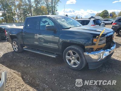 Czwarte zdjęcie samochodu z boku: 2017 CHEVROLET SILVERADO C1500 LT VIN:3GCPCREC9HG413135 - miniatura