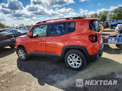 Drugie zdjęcie samochodu z przodu: 2015 JEEP RENEGADE LATITUDE VIN:ZACCJBBT0FPB41344 - miniatura