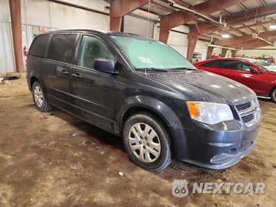 Czwarte zdjęcie samochodu z boku: 2014 DODGE GRAND CARAVAN SE VIN:2C4RDGBGXER306649 - miniatura