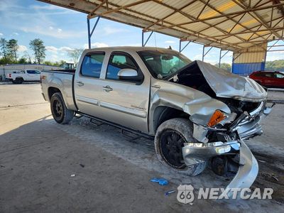 Czwarte zdjęcie samochodu z boku: 2010 GMC SIERRA K1500 SLT VIN:3GTRKWE30AG197983 - miniatura