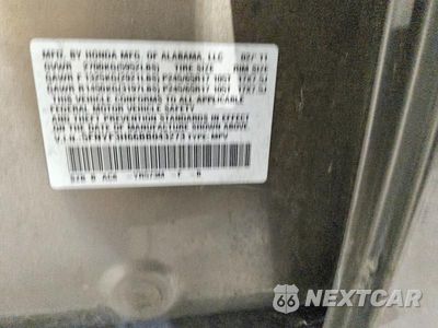 Zdjęcie 13 z 13 samochodu: 2011 HONDA PILOT EXL VIN:5FNYF3H66BB043273 - miniatura