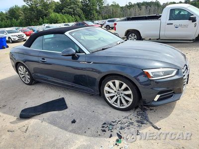 Czwarte zdjęcie samochodu z boku: 2018 AUDI A5 PREMIUM PLUS VIN:WAUYNGF54JN021144 - miniatura