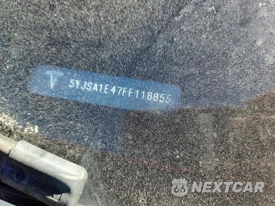 Zdjęcie 12 z 12 samochodu: 2015 TESLA MODEL S VIN:5YJSA1E47FF118855 - miniatura