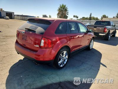 Trzecie zdjęcie samochodu z tyłu: 2012 FORD EDGE SEL VIN:2FMDK3J97CBA92815 - miniatura