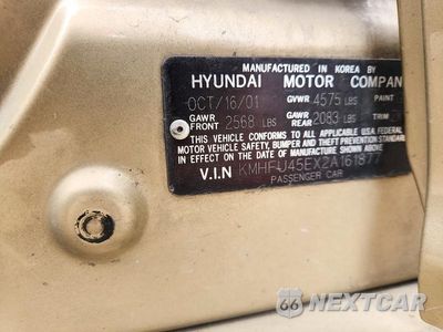 Zdjęcie 12 z 12 samochodu: 2002 HYUNDAI XG 350 VIN:KMHFU45EX2A161877 - miniatura