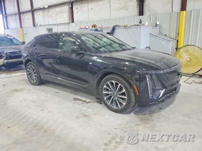 Czwarte zdjęcie samochodu z boku: 2024 CADILLAC LYRIQ SPORT VIN:1GYKPWRL0RZ130660 - miniatura