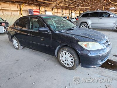 Piąte zdjęcie samochodu w środku: 2004 HONDA CIVIC LX VIN:1HGES16524L021334 - miniatura