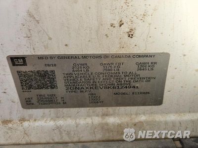 Zdjęcie 13 z 13 samochodu: 2019 CHEVROLET EQUINOX LT VIN:2GNAXKEV8K6124941 - miniatura