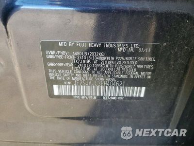 Zdjęcie 13 z 13 samochodu: 2014 SUBARU FORESTER 2.5I LIMITED VIN:JF2SJAJC3EH404621 - miniatura